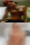 Couple looking into girl man
